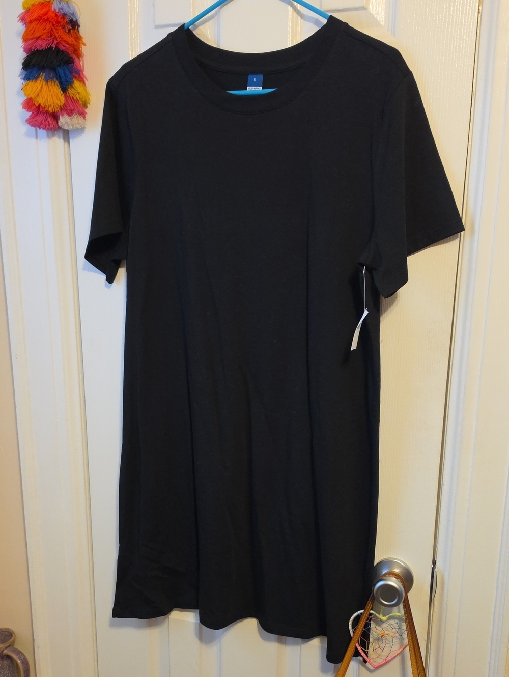 NWT OLD NAVY Black Short-Sleeve TSHIRT Women's Dress